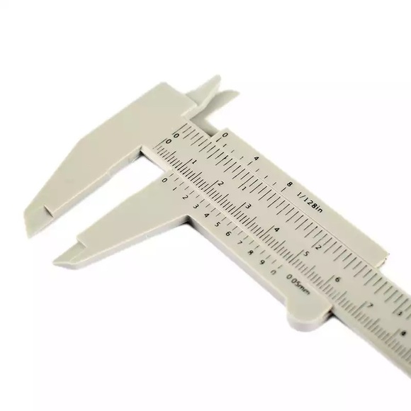 1Pc Plastic Tattoo Eyebrow Measure Ruler - Picture 3 of 5